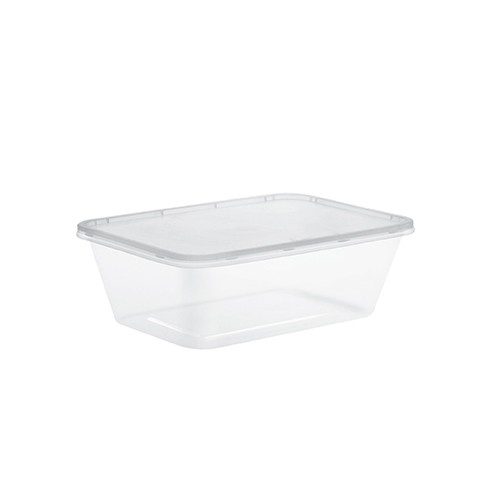 Rect. Container 650 ml + Lid