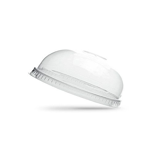 Dome Clear Lids for R-PET Cup – Without hole